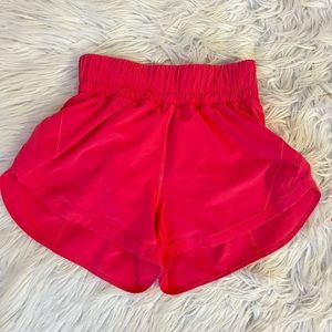 Pink Track That short 3” size 4